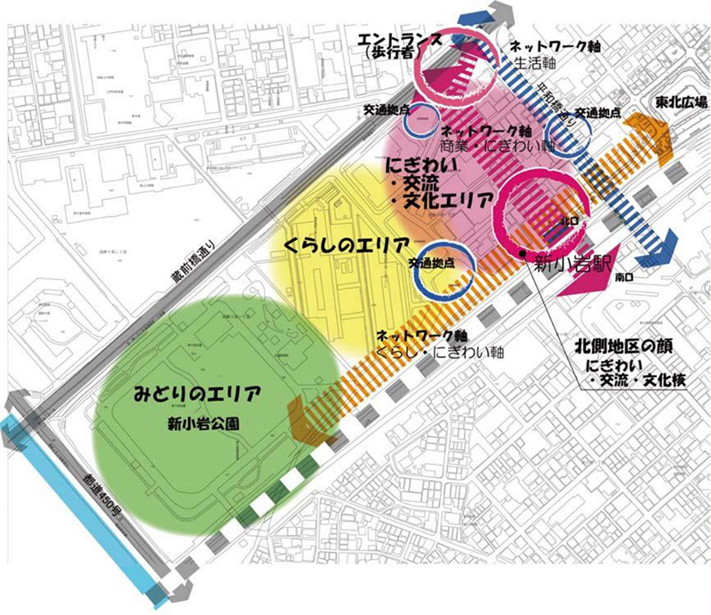 新小岩駅北側地区街づくり計画　平成26年2月