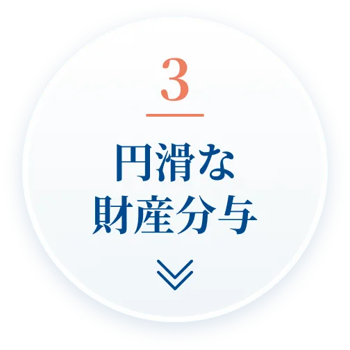 3.円滑な財産分与