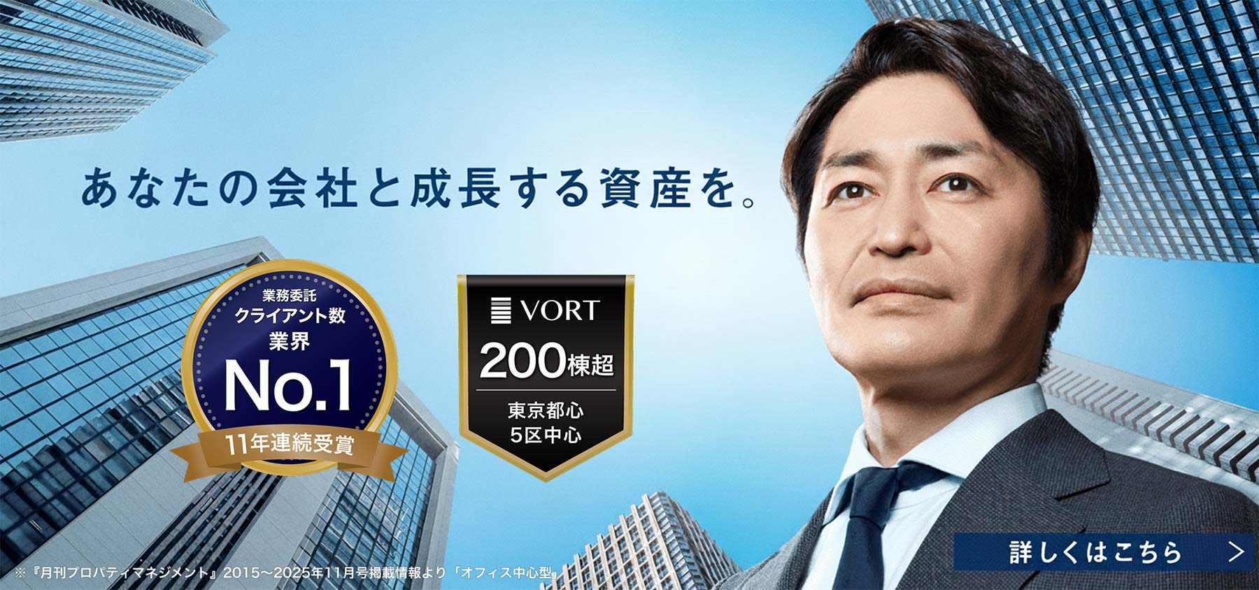 あなたの会社と共に成長する資産を。